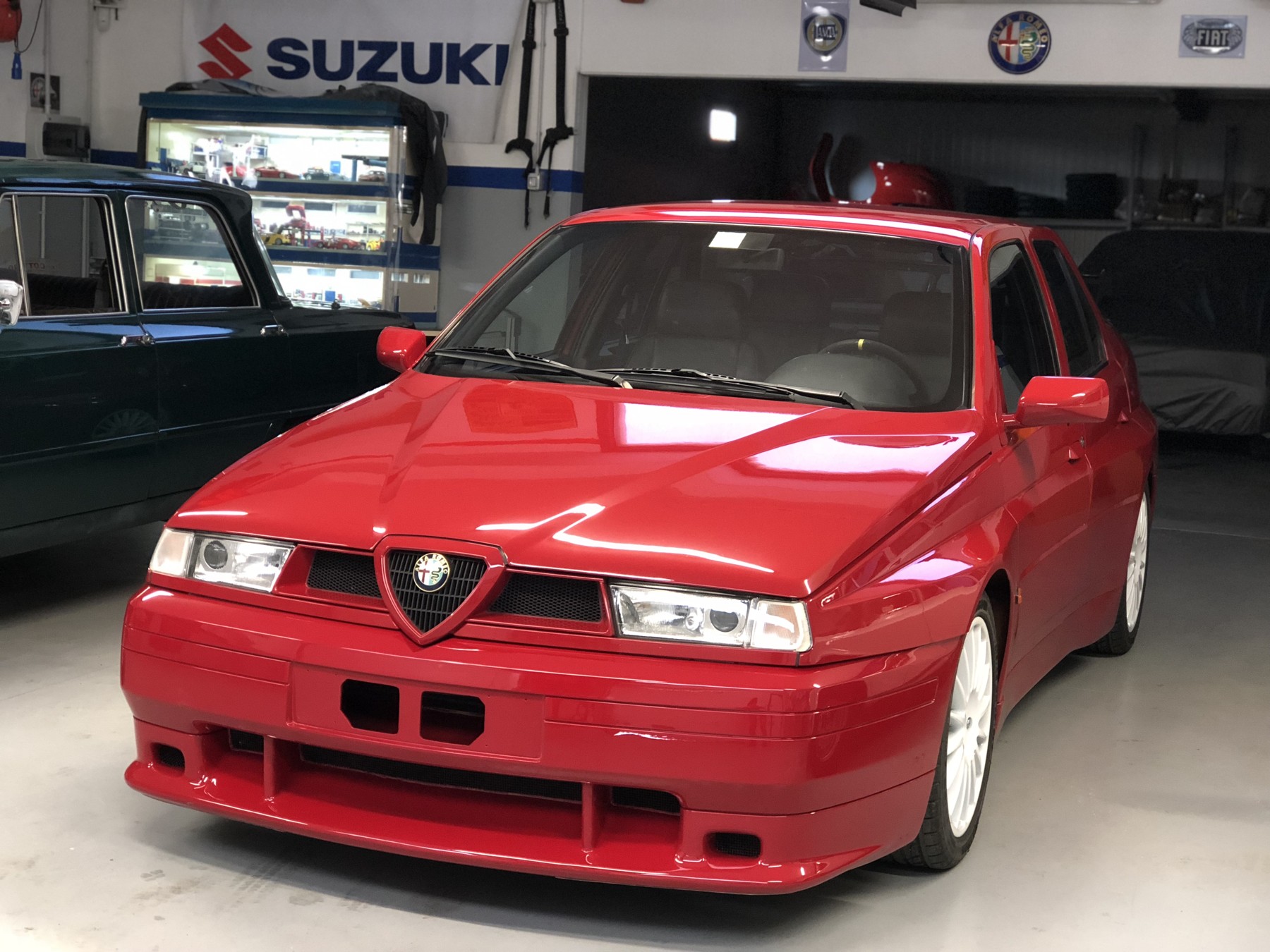 Source-identified Alfa Romeo 155 GTA Stradale prototype photographed in 2018; original one-off subject, not a racing GTA or a replica attribution.