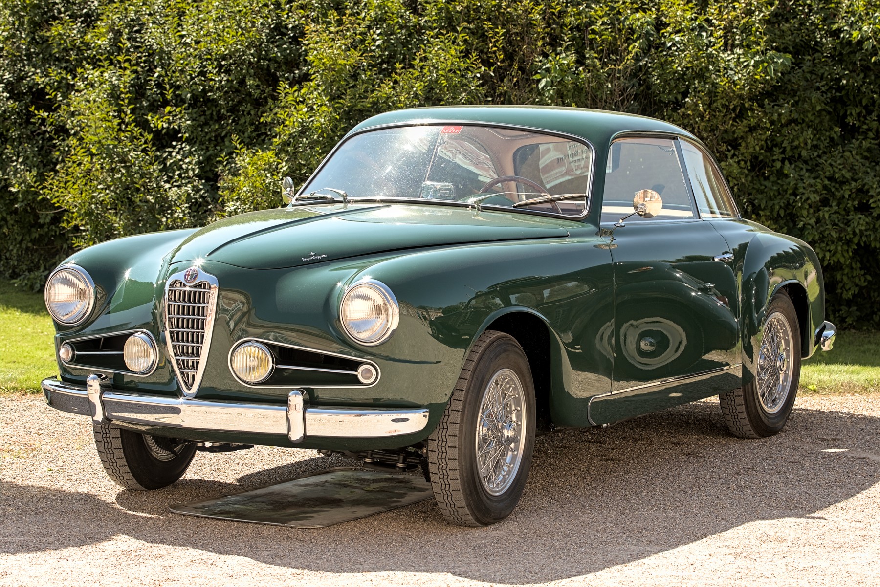 Alfa Romeo 1900 C Super Sprint Touring, identified by the photographer as a 1954 car, at Classic-Gala Schwetzingen in 2021.