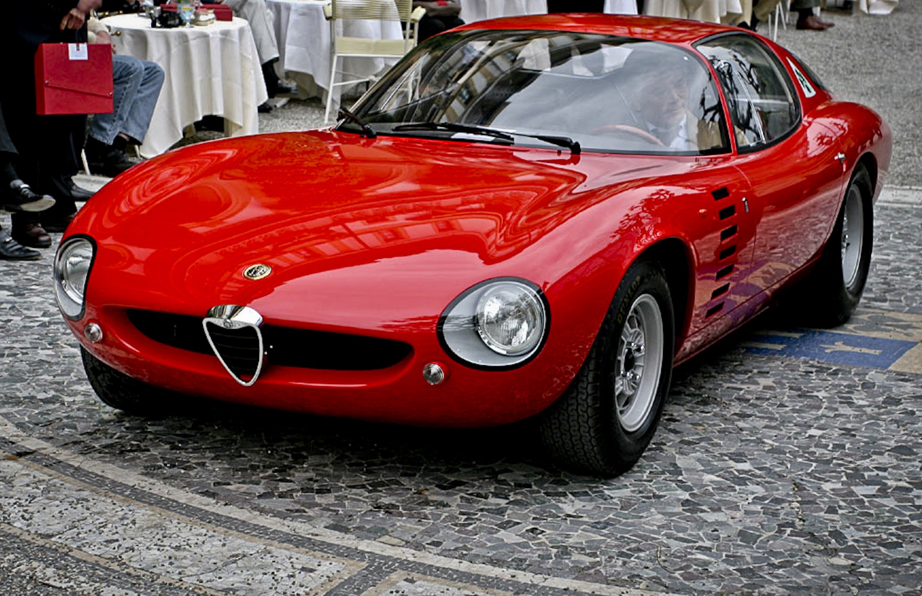 Alfa Romeo Canguro photographed in December 2014, following its reconstruction and return at Villa d’Este in 2005.