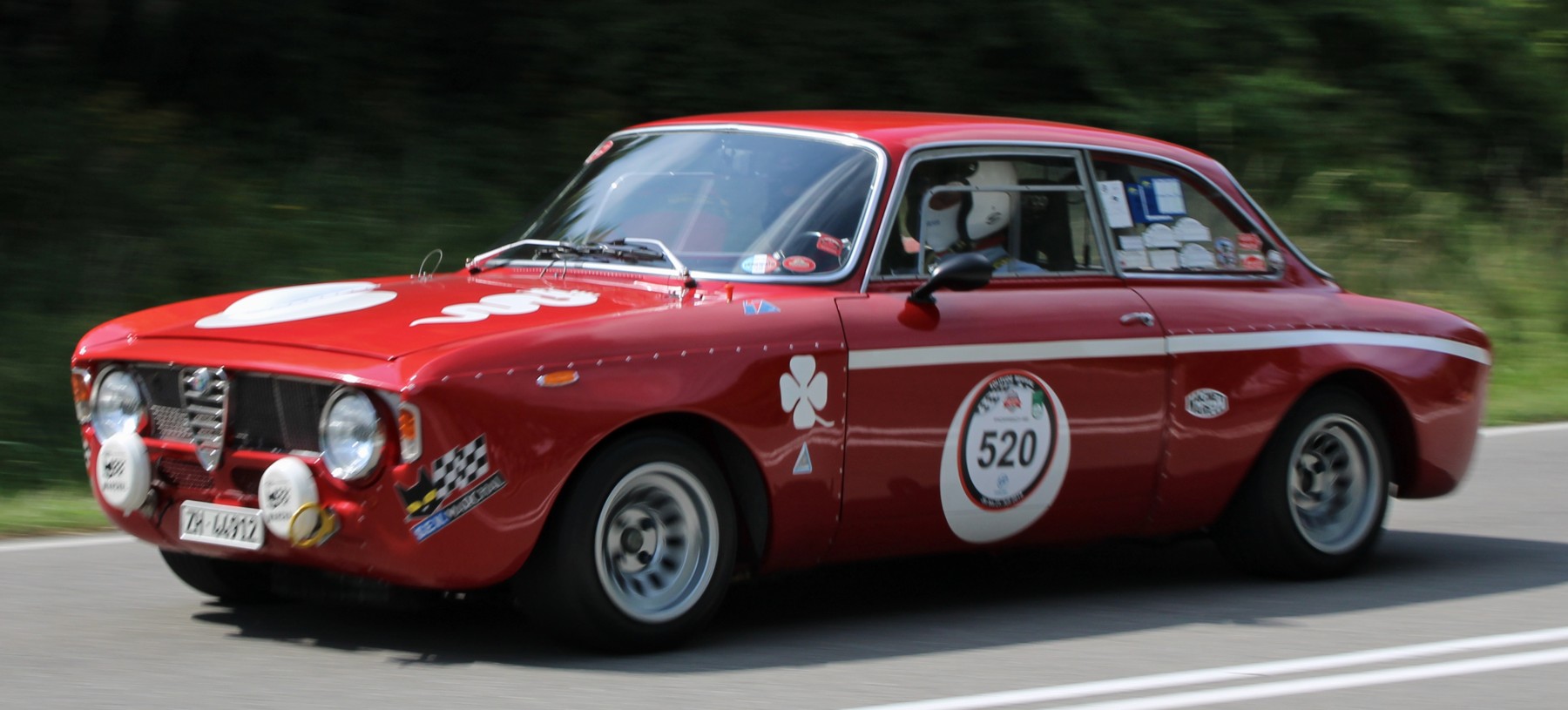 Source-identified Alfa Romeo GTA Junior Autodelta Corsa at Solitude Revival in July 2019; the source labels the example 1968, not a verified Corsa introduction date.