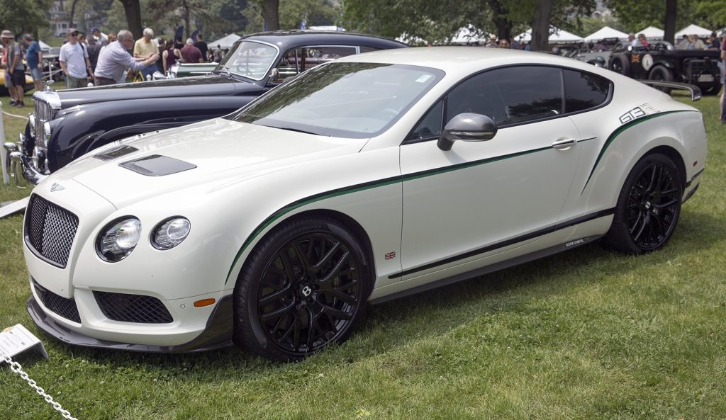 2015 Bentley Continental GT3-R, front left (Greenwich 2019)
